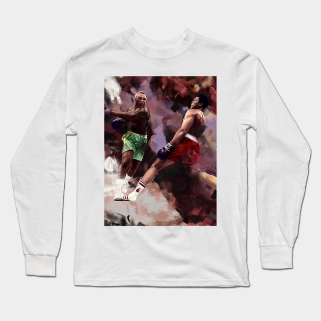 Muhammad Ali Long Sleeve T-Shirt by dmitryb1